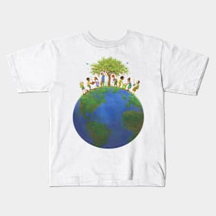 A Planet Like Ours Planet Kids T-Shirt